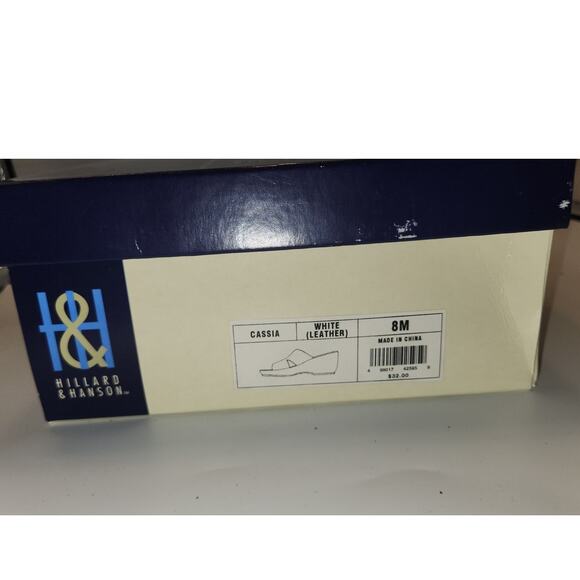 Hillard and Hanson Cassia White sz 8M EUC - Picture 7 of 7